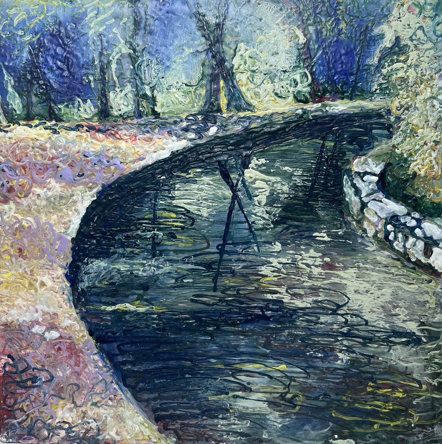 Turning Stream by Susan Vydra Brown